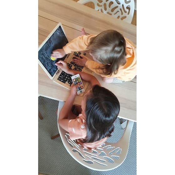 Ξύλινο Λάπτοπ Με Μαγνητικό Πίνακα image 3