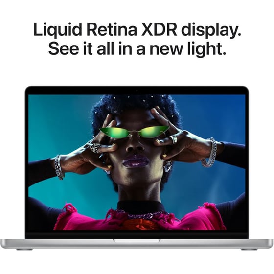Apple MacBook Pro 14" M5 Chip QHD+ (Apple M5 10 Cores/16GB/1TB SSD/10 Cores GPU/macOS) Silver image 5