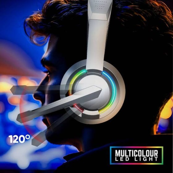 Ακουστικά Κεφαλής Armaggeddon Gaming Pulse 1 - White image 2