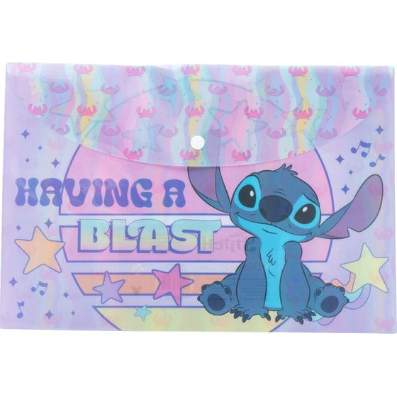 Φάκελος Διακάκης με Κουμπί Α4 Stitch image 0