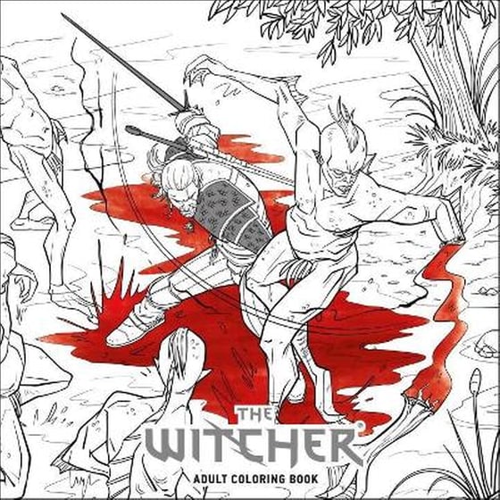 Witcher Adult Coloring Book image 0