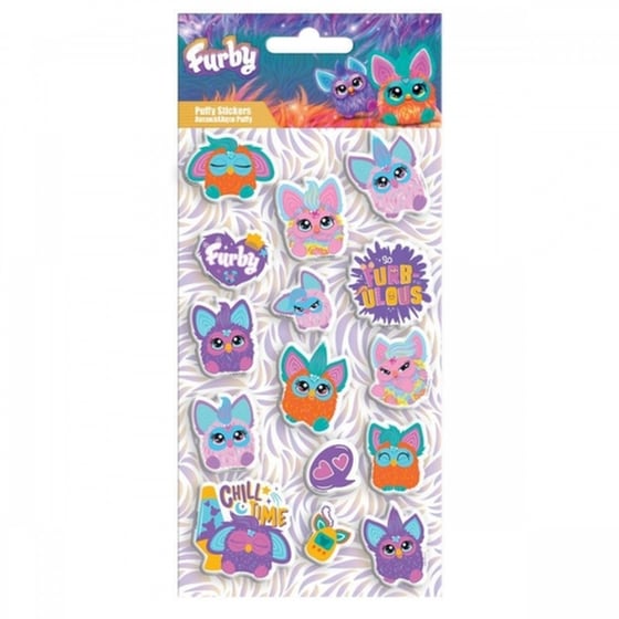 Αυτοκόλλητα Puffy Διακάκης Furby image 0
