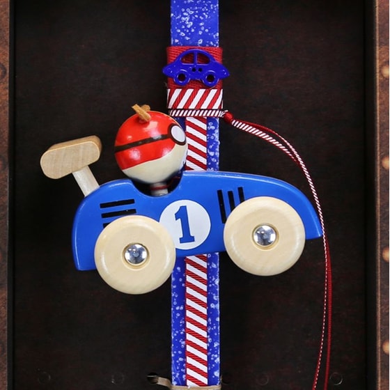 Λαμπάδα Synchronia Αγωνιστικό&nbsp;με&nbsp;Οδηγό&nbsp;Μπλε image 1