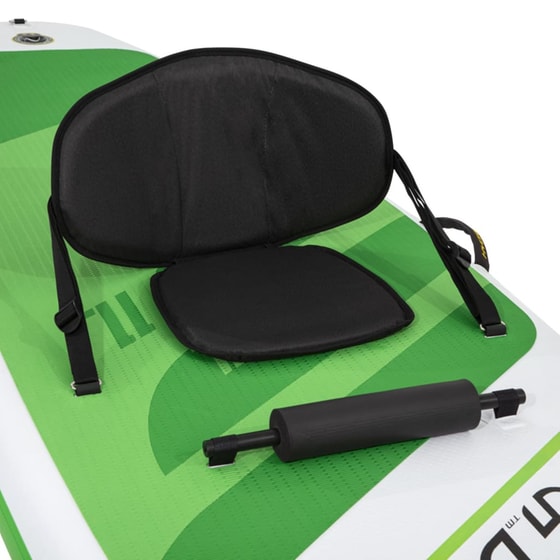 Φουσκωτή Σανίδα SUP Bestway Hydro-Force Freesoul Tech Convertible 340x89cm - Πράσινη image 3