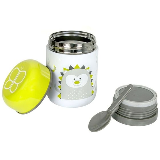 Βρεφικό Θερμός Φαγητού με Κουτάλι Bbluv Lime 300ml image 1