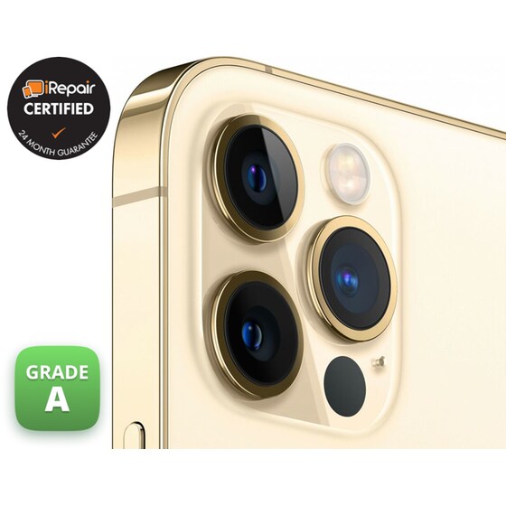 Μεταχειρισμένο Apple iPhone 12 Pro 512GB Gold second go Certified by iRepair image 4