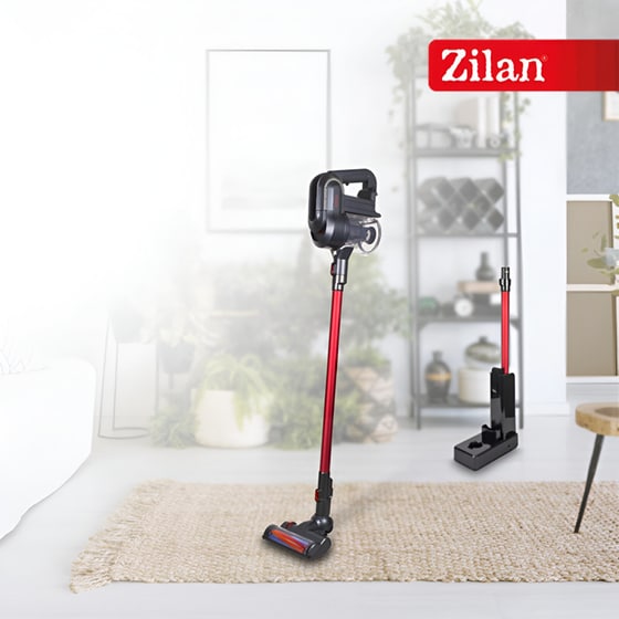 ZILAN ΖLN1099 22.2 V 1.6 L Κόκκινη Σκούπα Stick image 6