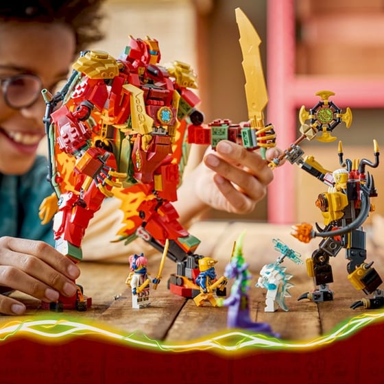 LEGO® NINJAGO® Μετατρεπόμενη Εξωστολή Δράκος της Γουάιλντ-φάιερ (71868) image 10