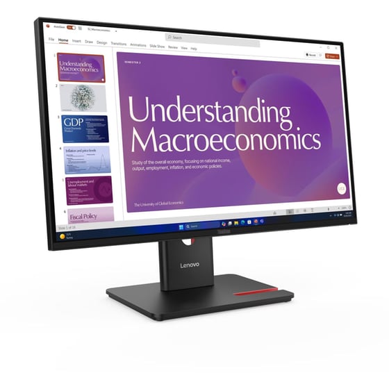 Lenovo ThinkVision T24D-40 23.8" Full HD IPS 120Hz 6ms image 1