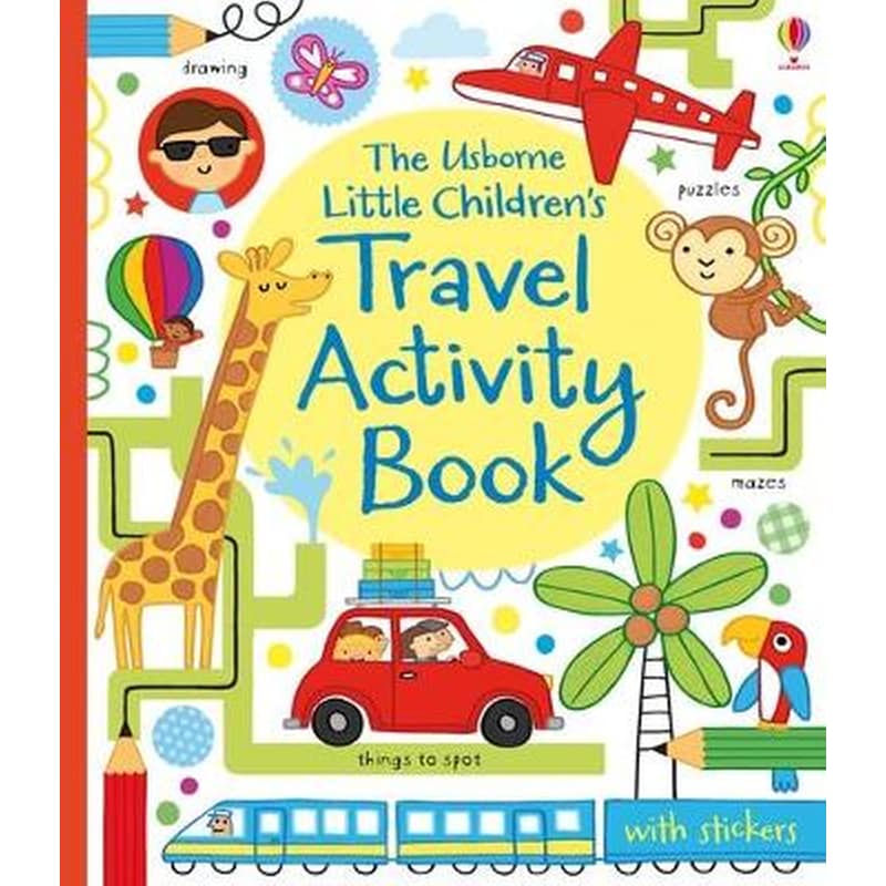 Little Childrens Travel Activity Book