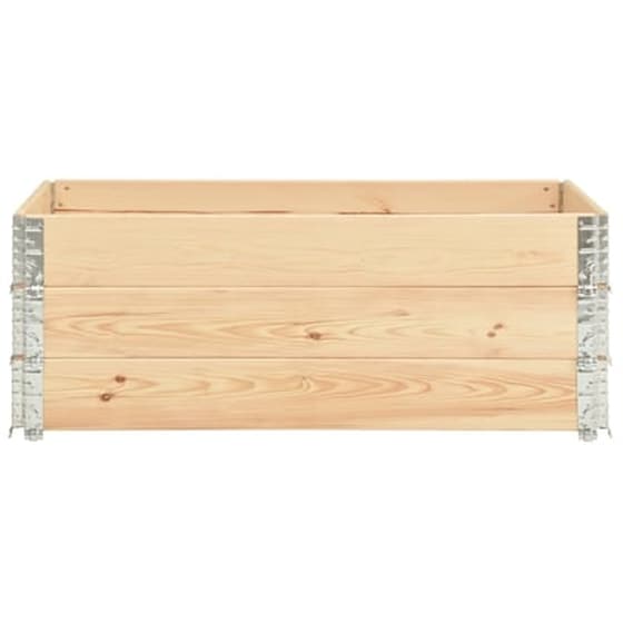 Vidaxl Παρτέρια Υπερυψωμένα 3 Τεμ. 50x150 Εκ. Από Μασίφ Ξύλο Πεύκου image 2
