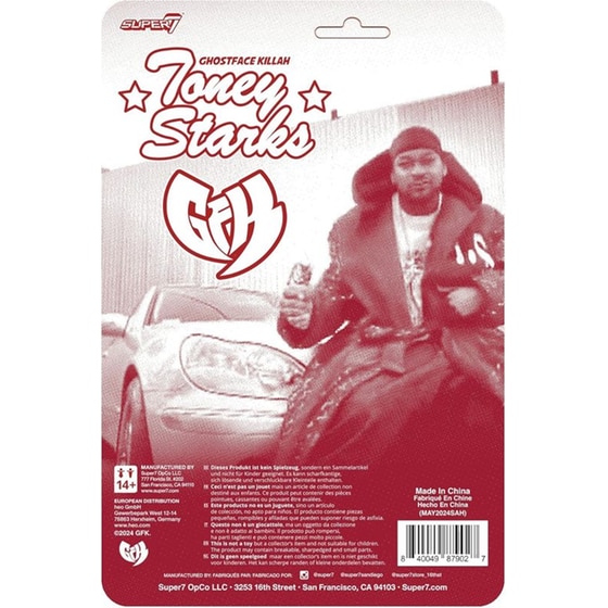 Φιγούρα Super7 Ghostface Killah - Toney Starks image 1