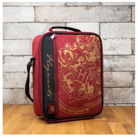Τσαντάκι Φαγητού Harry Potter Crest Deluxe Burgundy image 3