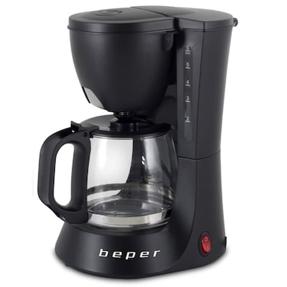 BEPER BC.060 600 W 0.6 L Μαύρο Καφετιέρα Φίλτρου image 0