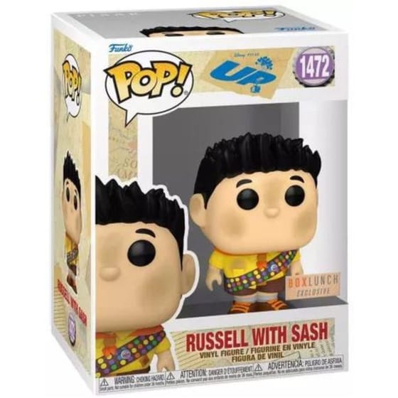 Φιγούρα Funko Pop! Disney: Up - Russell With Sash #1472 (boxlunch Exclusive) image 2