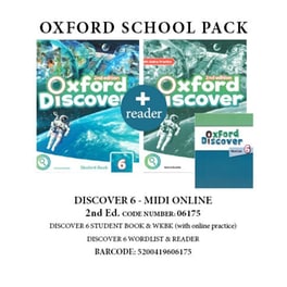 Discover 6 (II ed) MIDI ONLINE - 06175 (B1-B2)
