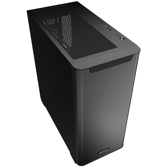 Κουτί Desktop Sharkoon M30 Midi Tower - Μαύρο image 2