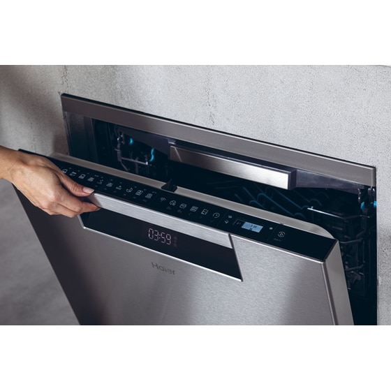 HAIER XF 4A4M4PDX για 14 Σερβίτσια Inox με WiFi Πλυντήριο Πιάτων image 18