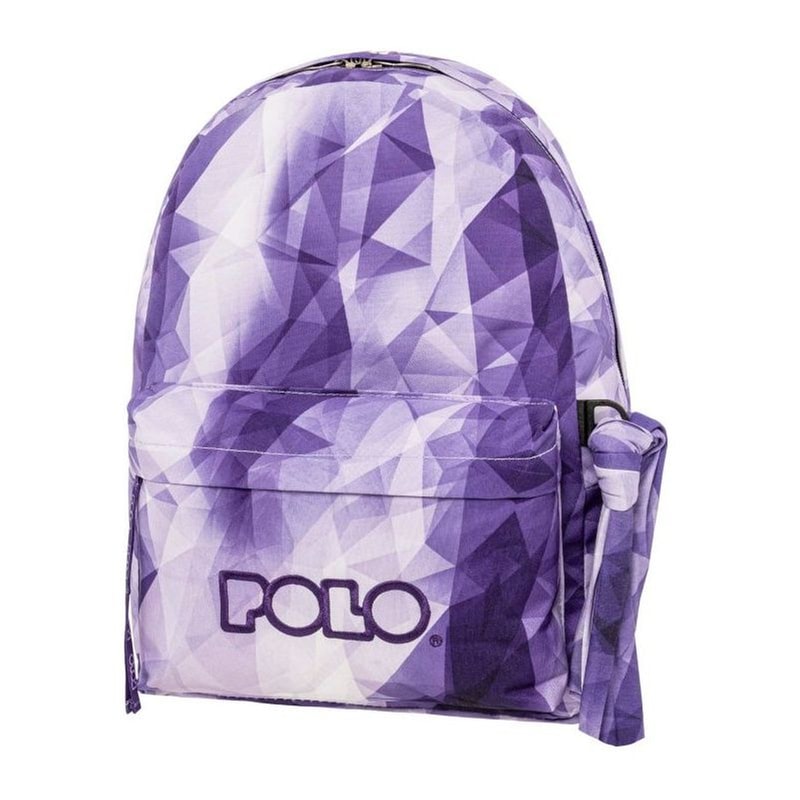 Τσάντα Polo Πλάτης Original Shapes Μωβ-Λευκό