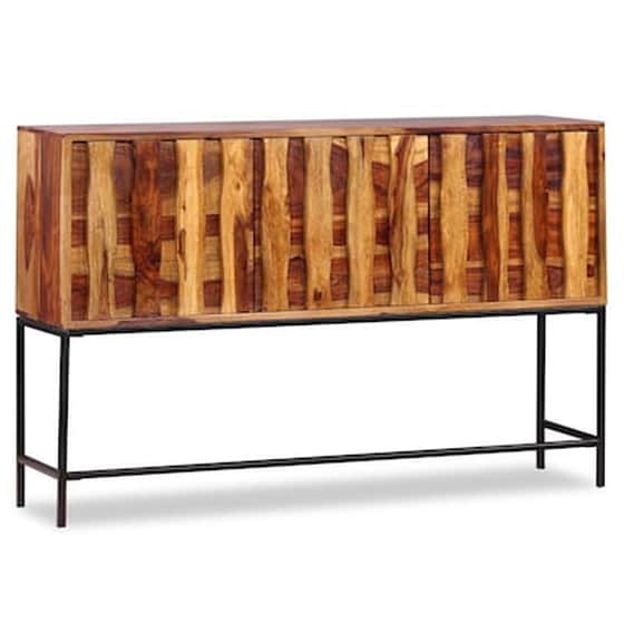 Vidaxl Μπουφές 120 X 30 X 80 Εκ. Από Μασίφ Ξύλο Sheesham image 4