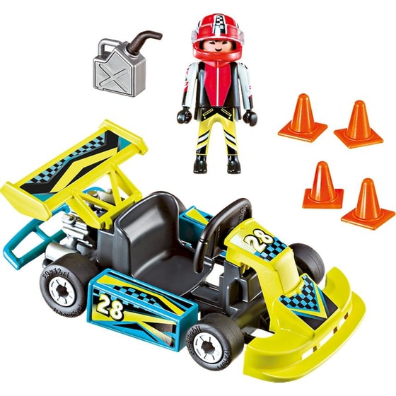 PLAYMOBIL® Sports & Action Bαλιτσάκι Go-Kart (9322) image 1