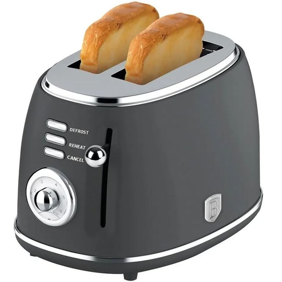 BERLINGER HAUS BH-9643 Φρυγανιέρα 2 Θέσεων 850 W Γκρι image 1