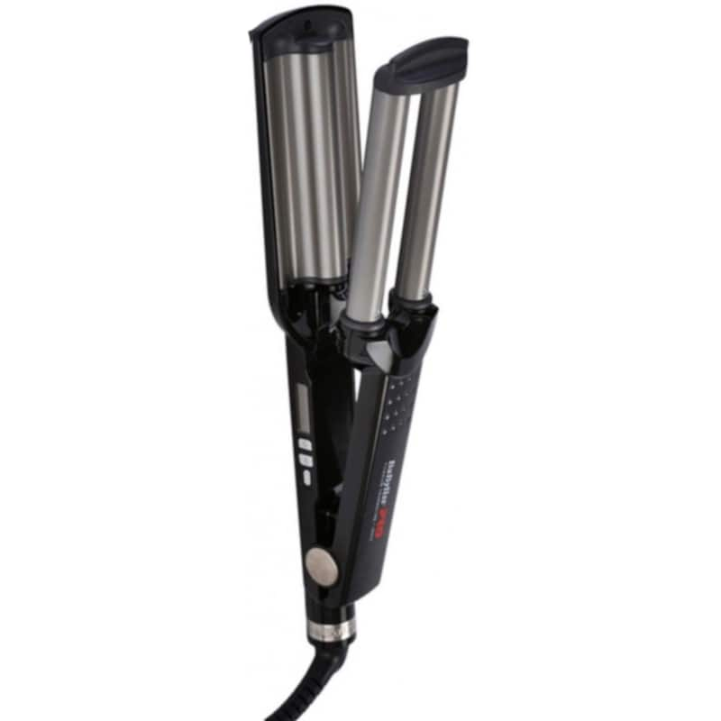 BABYLISS PRO Επαγγελματικό Τριπλό Ψαλίδι Wang BABYLISS Pro Ionic 3d Waver BAB2369TTE 19mm