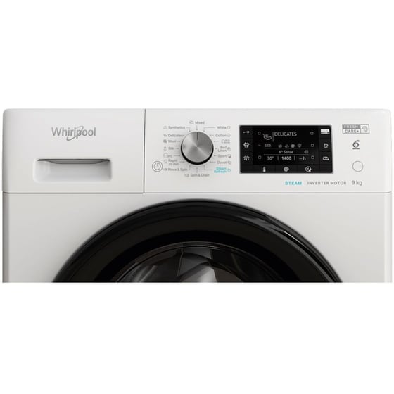 WHIRLPOOL FFD 9479 BV EE 9 kg 1.400 Στροφές Λευκό Πλυντήριο Ρούχων image 2