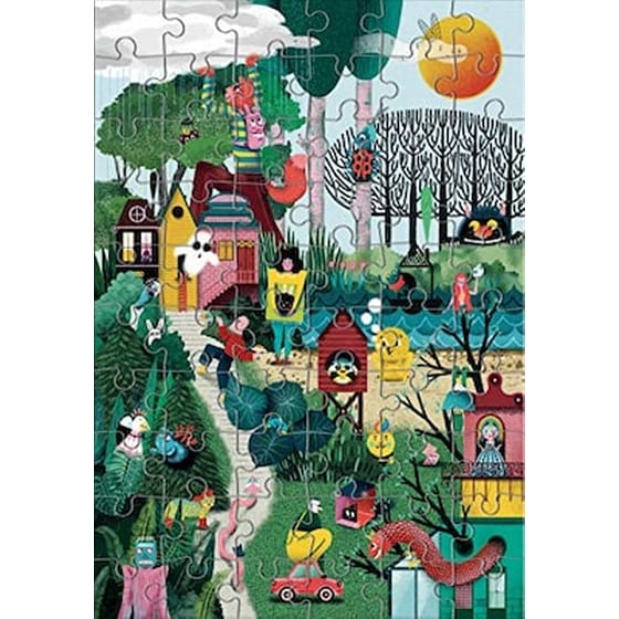 Clementoni-16219-find It Into My Garden 16219 Children's Jigsaw Puzzle Multi-coloured image 1