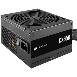 Τροφοδοτικό PC CORSAIR CX650, 650W, 80 PLUS Bronze, Μαύρο