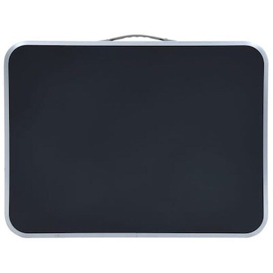 Vidaxl Τραπέζι Κάμπινγκ Πτυσσόμενο Γκρι 60 X 45 Εκ. Αλουμινίου image 4