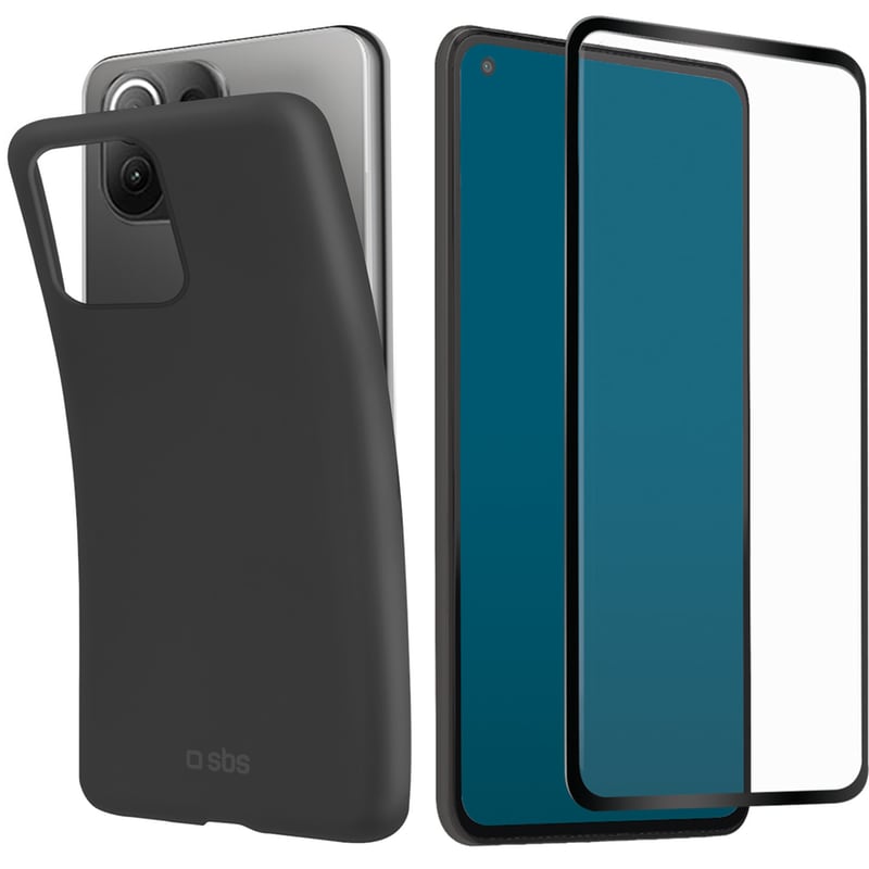 Θήκη Προστασία οθόνης Xiaomi 11 Pro 4G/5G - Sbs bundle - Black