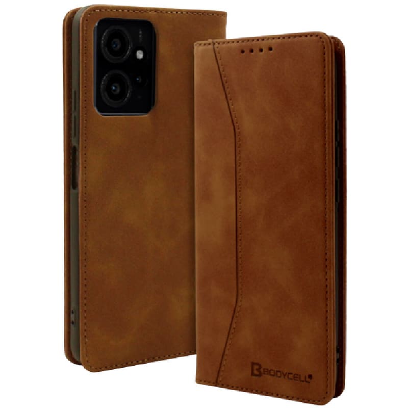 Θήκη Πορτοφόλι Xiaomi Redmi Note 12 4g - Bodycell - Καφέ