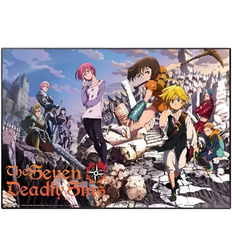 GRUPOERIK Grupoerik The Seven Deadly Sins Gaming Mouse Pads Large 49 x 34 cm - Πολύχρωμο