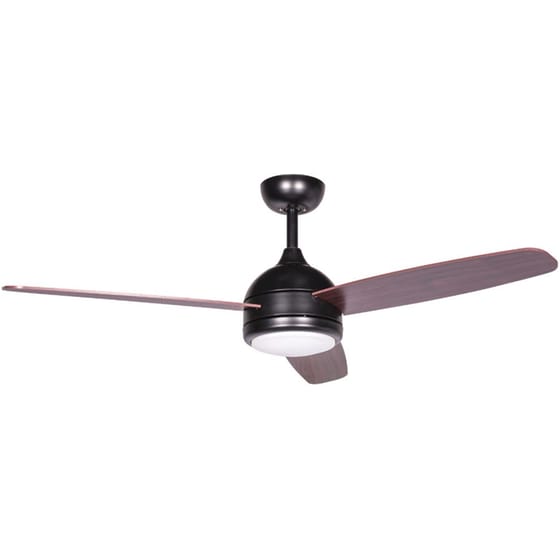 IQ CF-4812 85W 122cm Ανεμιστήρας Οροφής με Φως και Τηλεχειριστήριο Καφέ - Μαύρο image 0