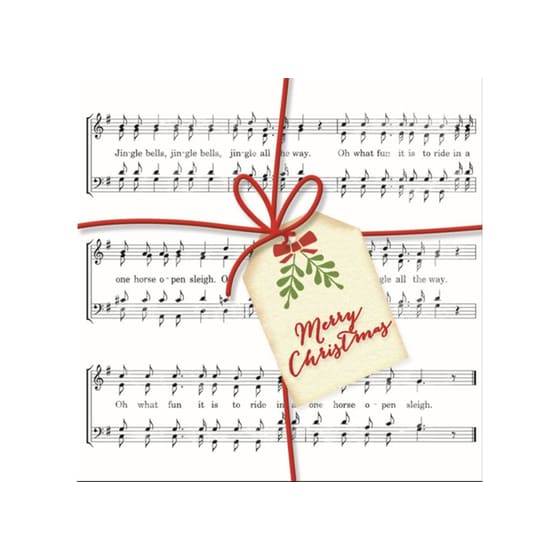Χριστουγεννιάτικη Κάρτα Legami Merry Christmas Νότες image 0