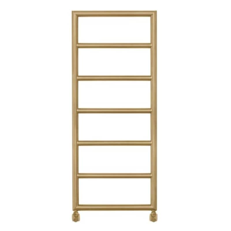 THERMO THERMO Tempo 300W - Brushed Brass Gold Θερμαινόμενη Πετσετοκρεμάστρα Μπάνιου