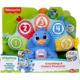 Βρεφικό Παιχνίδι Fisher-Price Linkimals Παγώνι Το Χρωματιστούλι