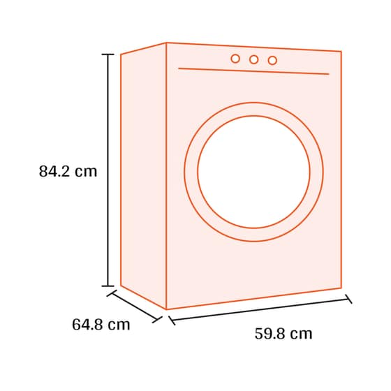 BOSCH WQG233D8GR 8 kg A+++ με Αντλία Θερμότητας Λευκό Στεγνωτήριο Ρούχων image 1