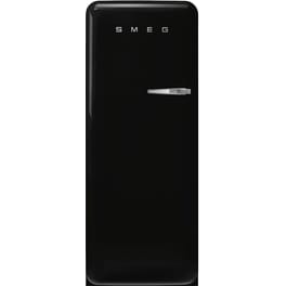 SMEG FAB28LBL6 270 Lt Μαύρο Ψυγείο Μονόπορτο