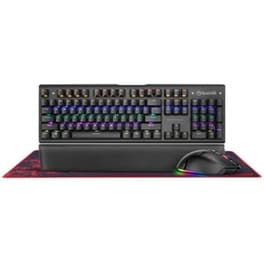 Marvo Cm420 3 in 1 Σετ Gaming Μηχανικό Πληκτρολόγιο/Ποντίκι/Mousepad  Μαύρο