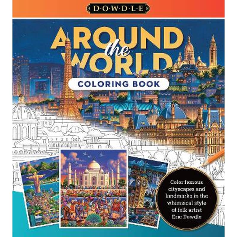 Eric Dowdle Coloring Book: Around the World