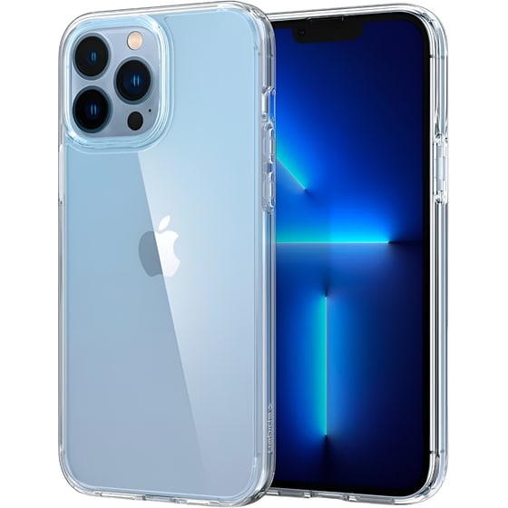 Θήκη Apple iPhone 13 Pro Max - Spigen Crystal Hybrid - Διάφανο image 1