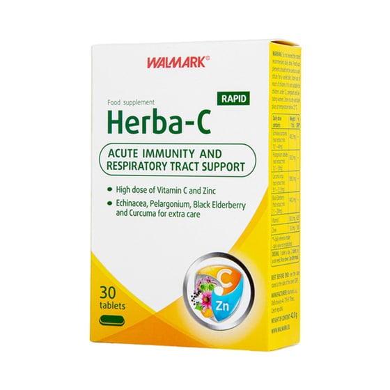 Vivapharm Vitamin Herba-C Rapid - 30 ταμπλέτες image 0