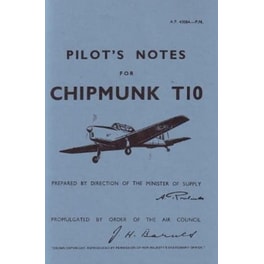 Chipmunk T10 Pilot's Notes