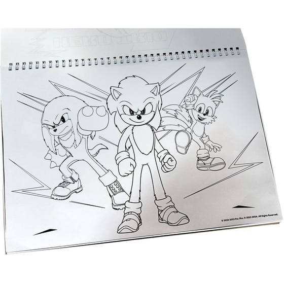 Μπλοκ Ζωγραφικής Gim A4 Sonic 3 image 4