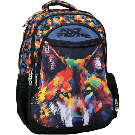 Τσάντα Πλάτης No Fear Colored Wolf image 0