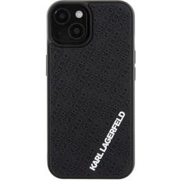 Karl Lagerfeld “karl 3d Logo Cover” Hard Case Θήκη Προστασίας Από Σιλικόνη – Iphone 15 (black – Klhcp15s3dmkrlk)