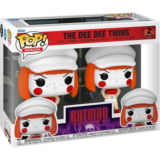 Funko Pop! 2-Pack Heroes: Batman Beyond - The Dee Dee Twins Vinyl Figures image 1