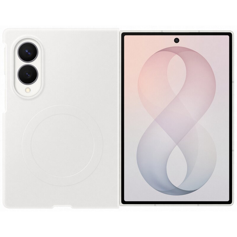 Θήκη Samsung Galaxy Z Fold8 - Samsung Silicone Magnet Case - White